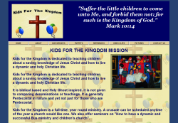 Kids for The Kingdom Ministries'